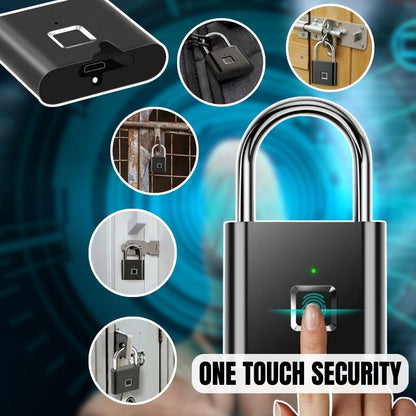 fingerprint smart padlock
