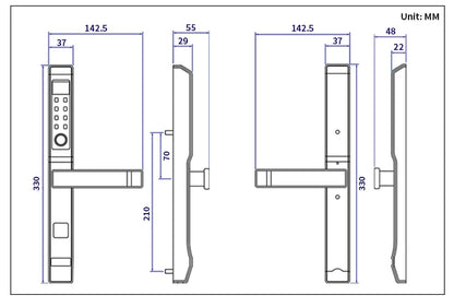 Intelligent Fingerprint Lock