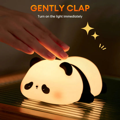 LED Panda Silicone Lamp