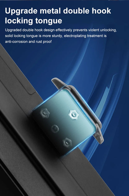 Fingerprint Glass Door Lock