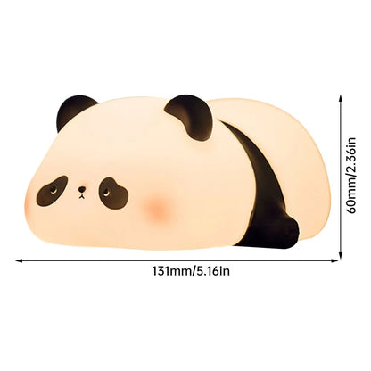 LED Panda Silicone Lamp