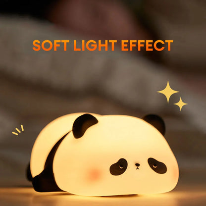 LED Panda Silicone Lamp