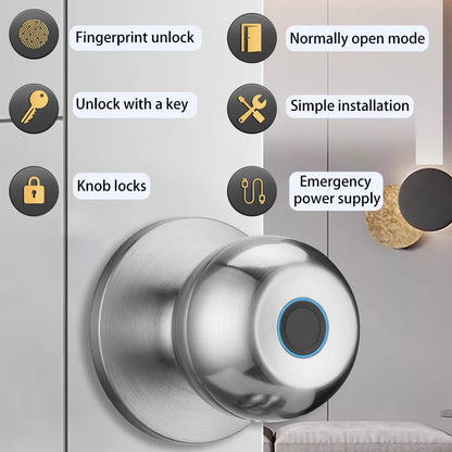 Fingerprint Smart Doorknob
