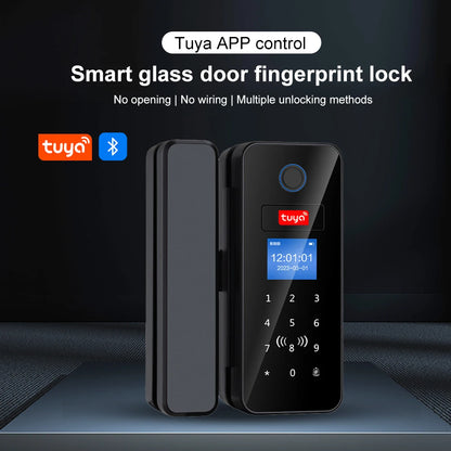 Fingerprint Glass Door Lock